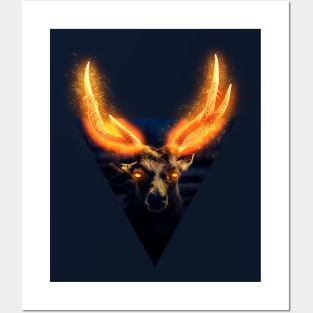 Fantastic Deer Shirt Posters and Art